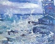 Lovis Corinth Sturm auf Cap Ampeglio china oil painting artist